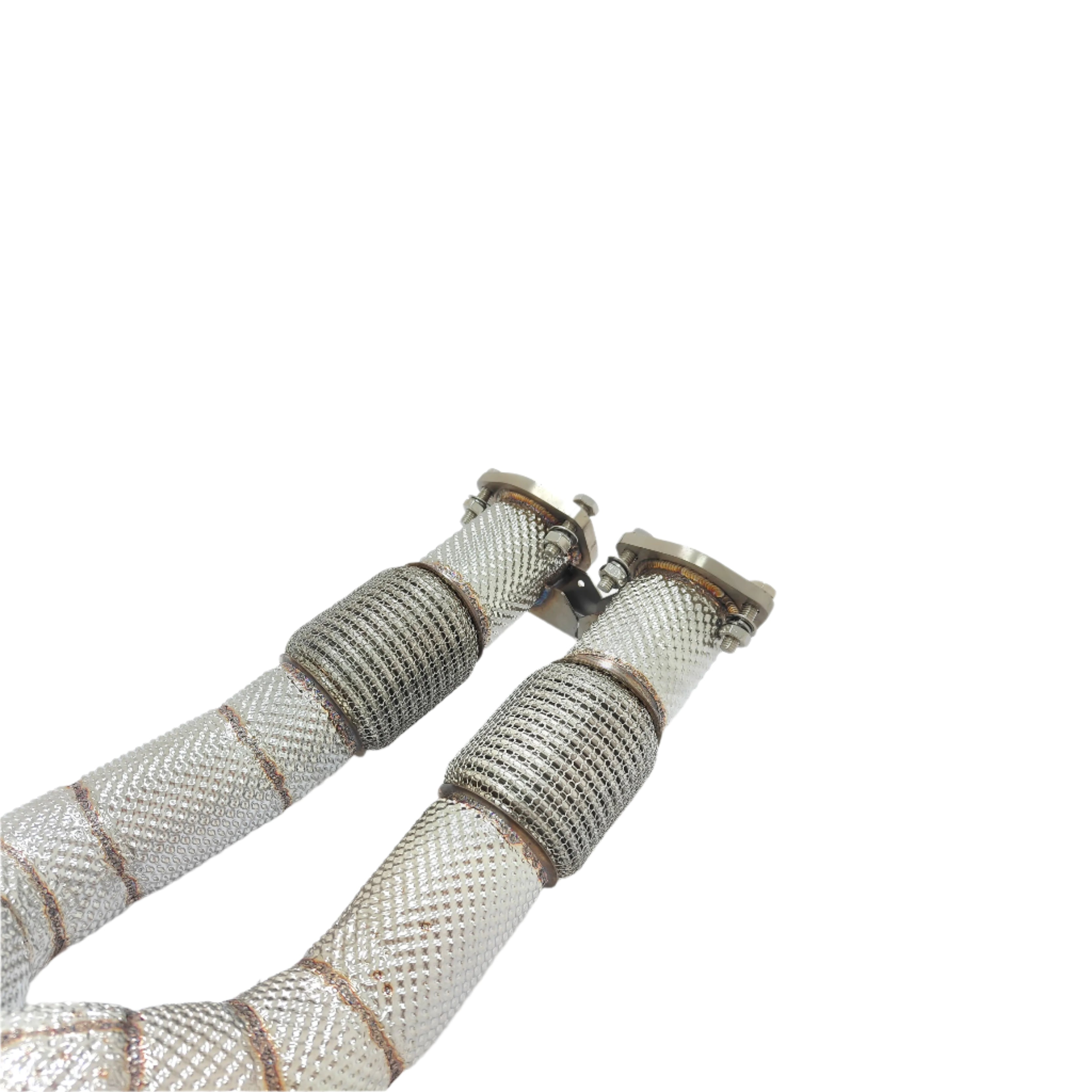 Racing High Flow Downpipe W/ Heatshield w/ Heat Shield - Audi TTRS RS3 2.5T