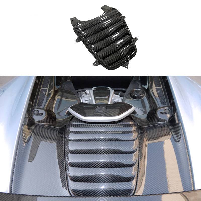 Carbon Fiber Bonnet Hood Engine Cover - Mclaren MP4 12c / 650