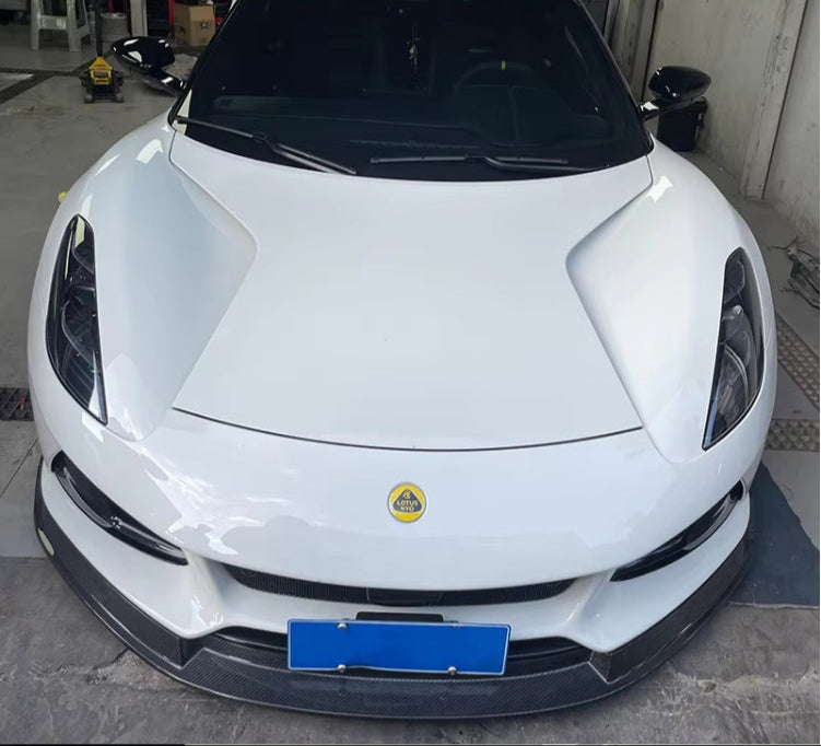 Carbon Fiber V Style Front Lip - Lotus Emira