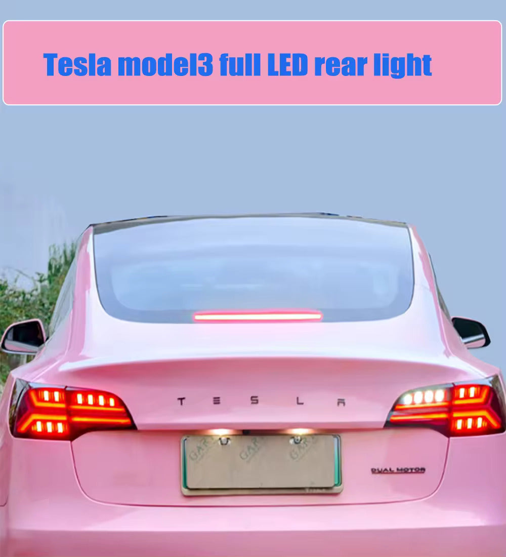 Sequential LED Taillights - Tesla Model Y & Model 3
