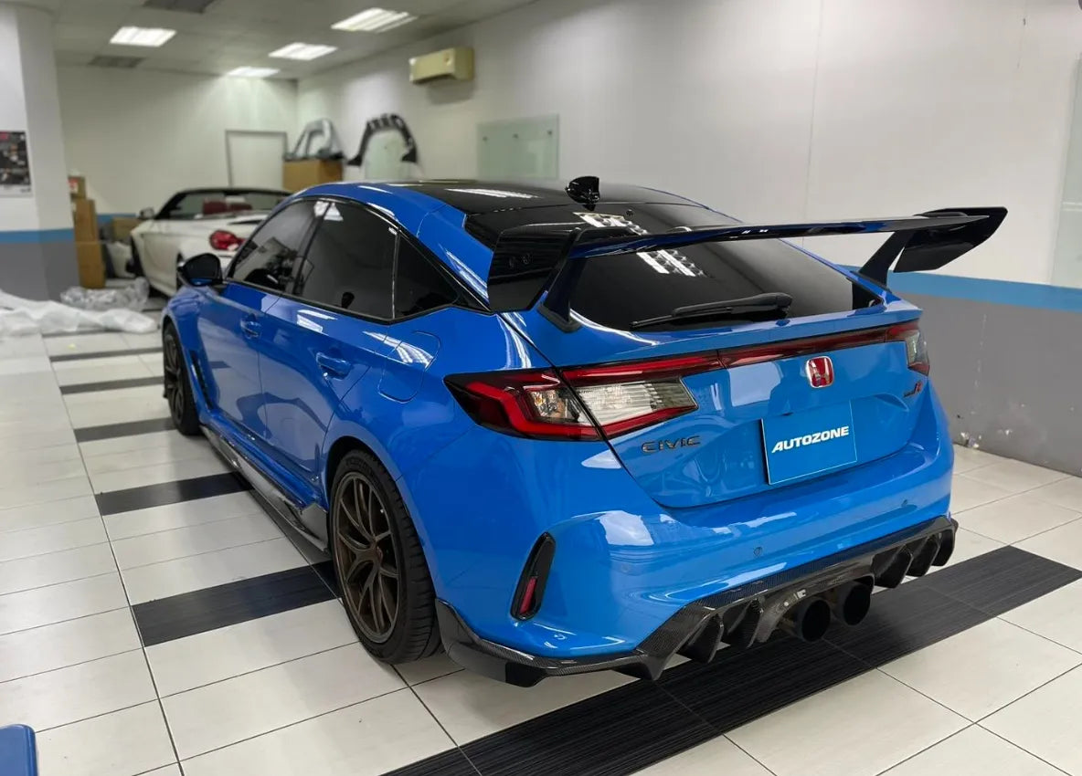 Carbon Fiber Rear diffuser V2 - Honda Civic Type R FL5