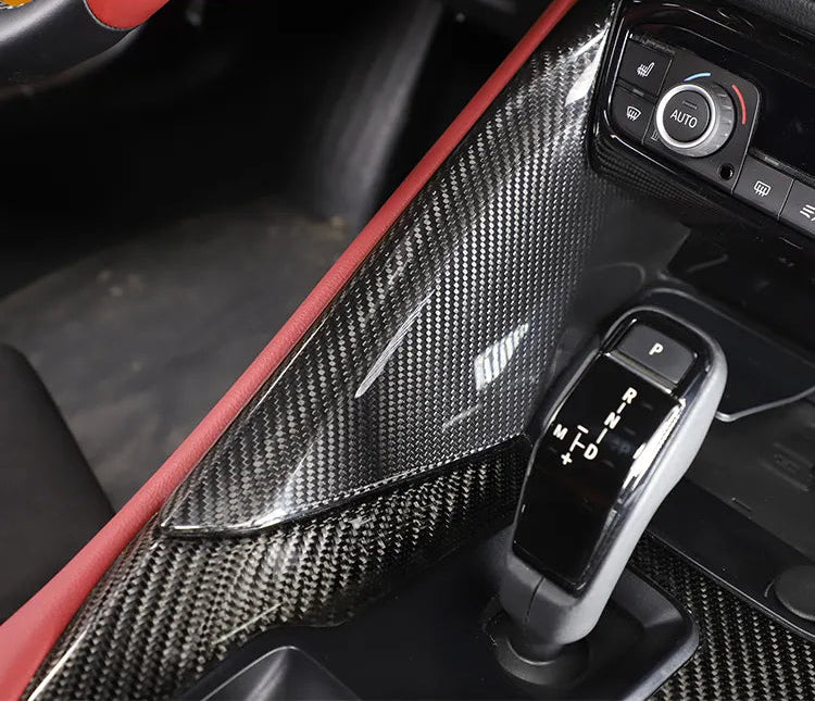 Carbon Fiber Center Console Inner Side Panel - Toyota GR Supra A90