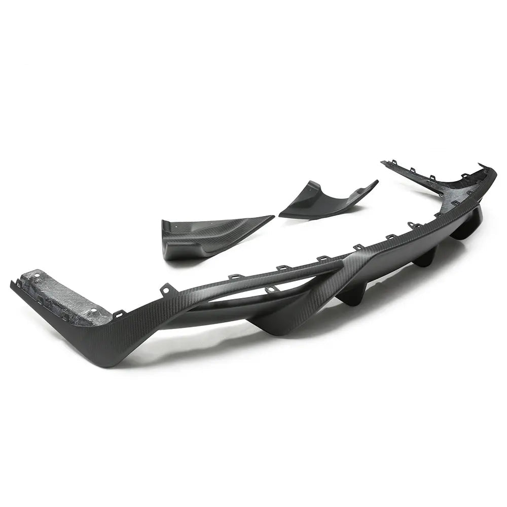 Prepreg Carbon Fiber Rear Diffuser - Tesla Model 3 Highland