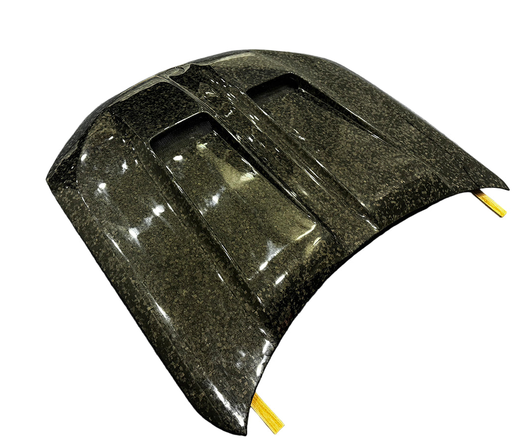 Carbon Fiber Dual Vented Hood Bonnet - BMW X6 G06 LCI