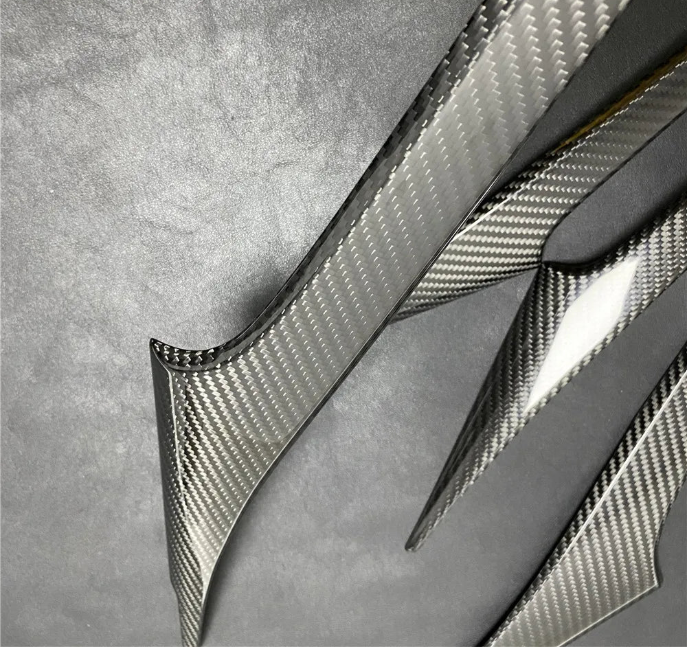Carbon Fiber Door Handles Interior Cover trims - Lexus IS IS200 IS250 IS300 2013-2018