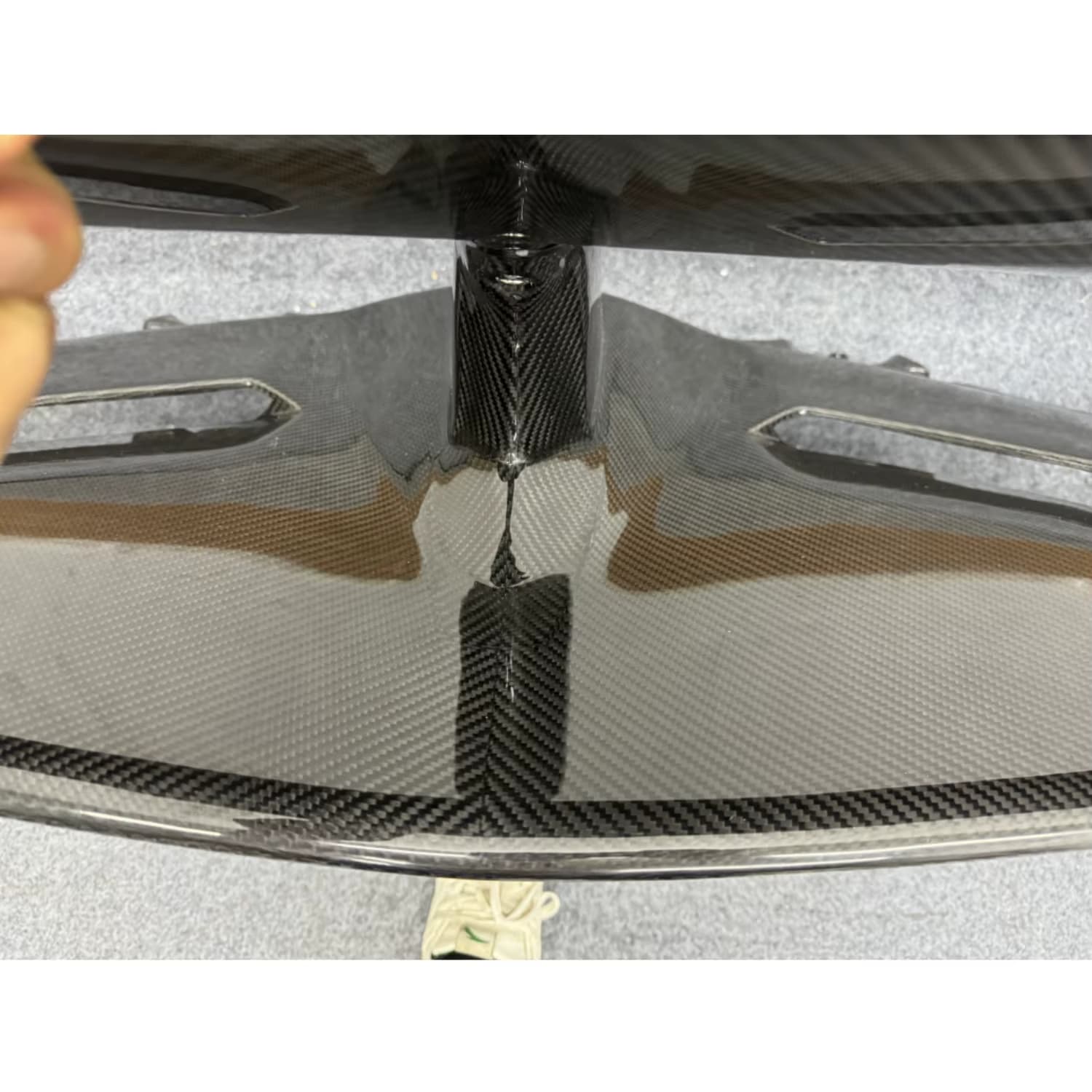 Carbon Fiber SVJ Style Rear Wing w/ base - Lamborghini aventador LP700 LP750 SVJ