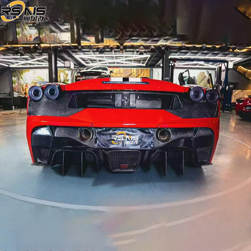 Carbon Fiber V Style Body Aero Kit - Ferrari F430