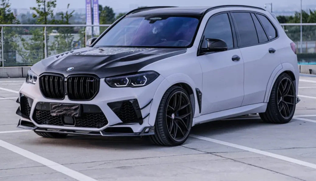 Carbon Fiber AE Style Front Lip - BMW X5M F95