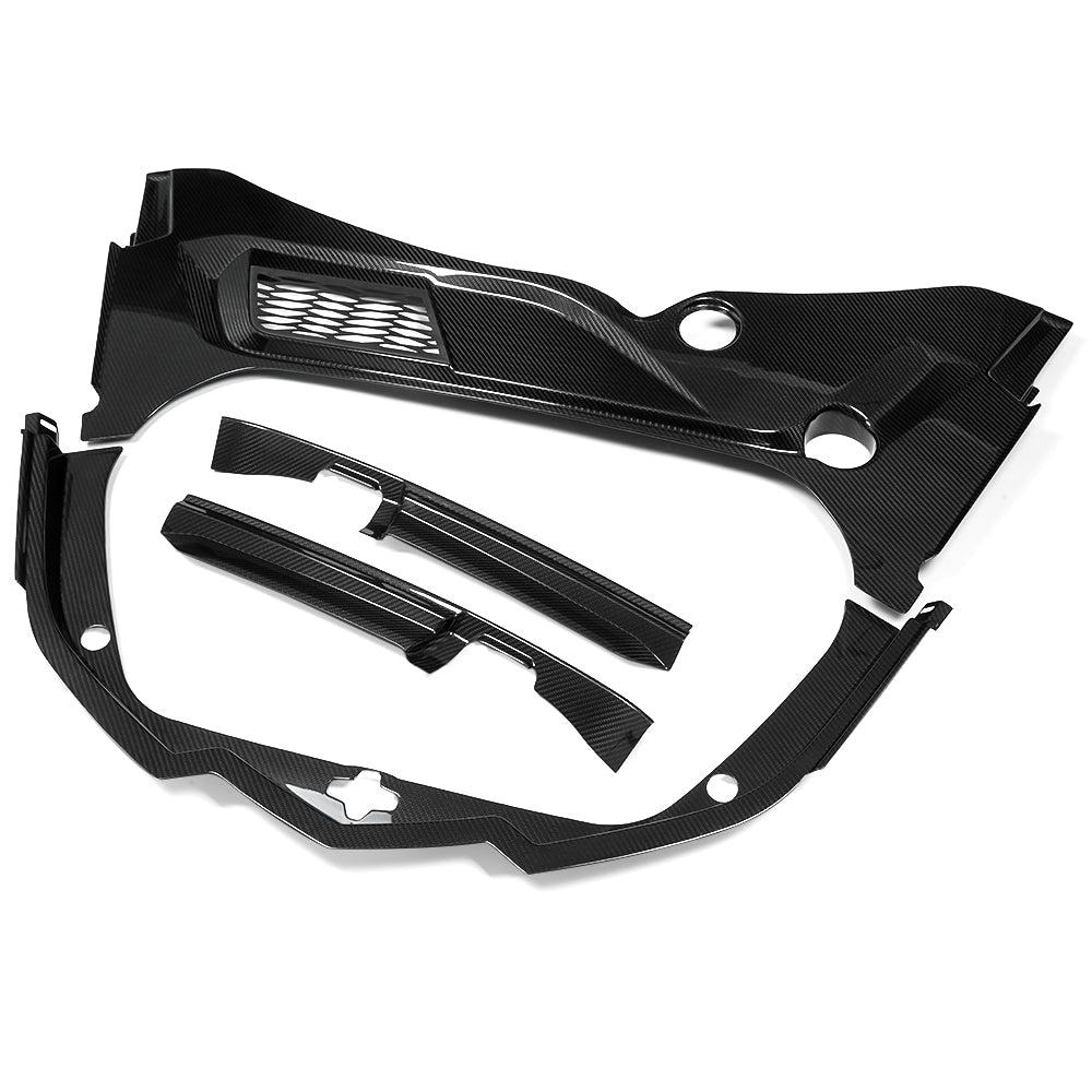 Carbon Fiber Front trunk Cover Trim Replacement - Corvette C8 Z51 Z06 2020-2024