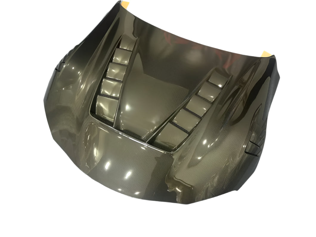 Carbon Fiber Vented Front Engine Hood V2 - Toyota Supra GR A90 A91 MK5