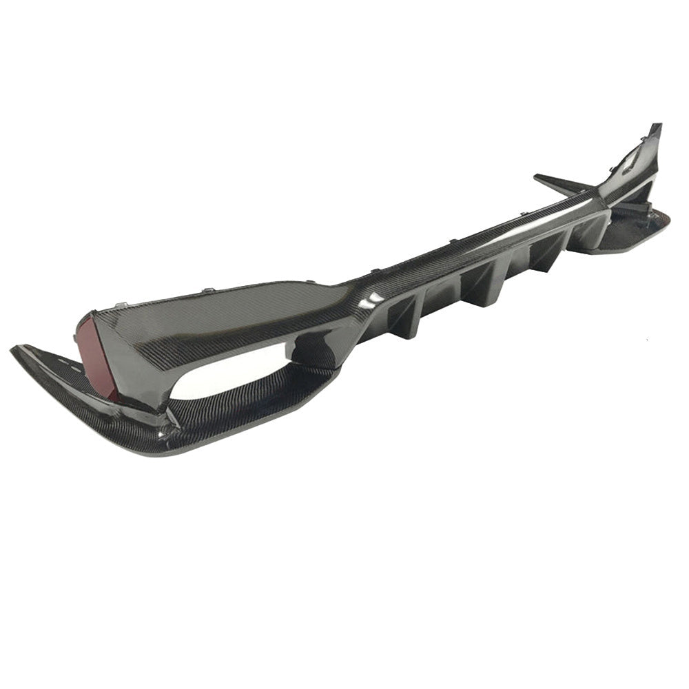 3D Style Carbon Fiber Rear Diffuser - BMW F90 M5