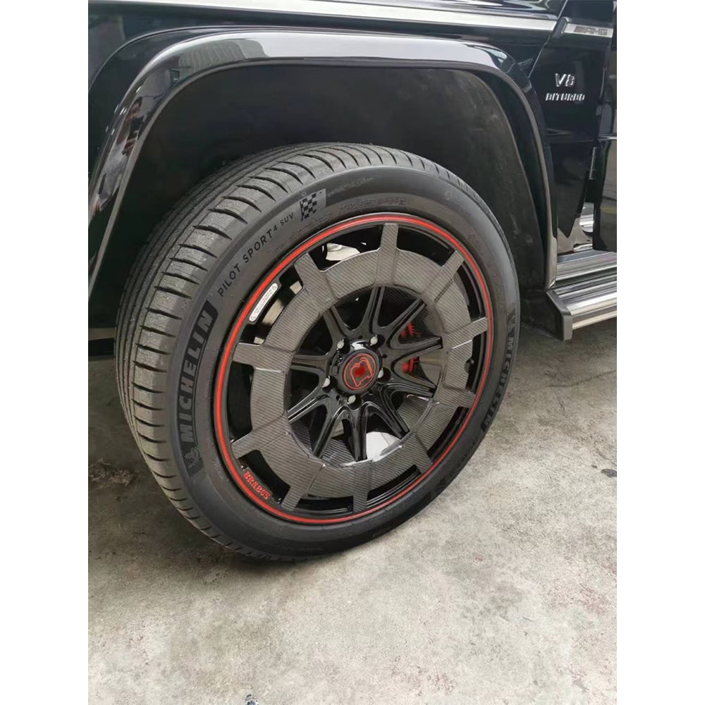 Carbon Fiber B Style Wheels - Mercedes G Class W464 900 X167 GLS GLS450 GLS63 G wagon AMG 2020+