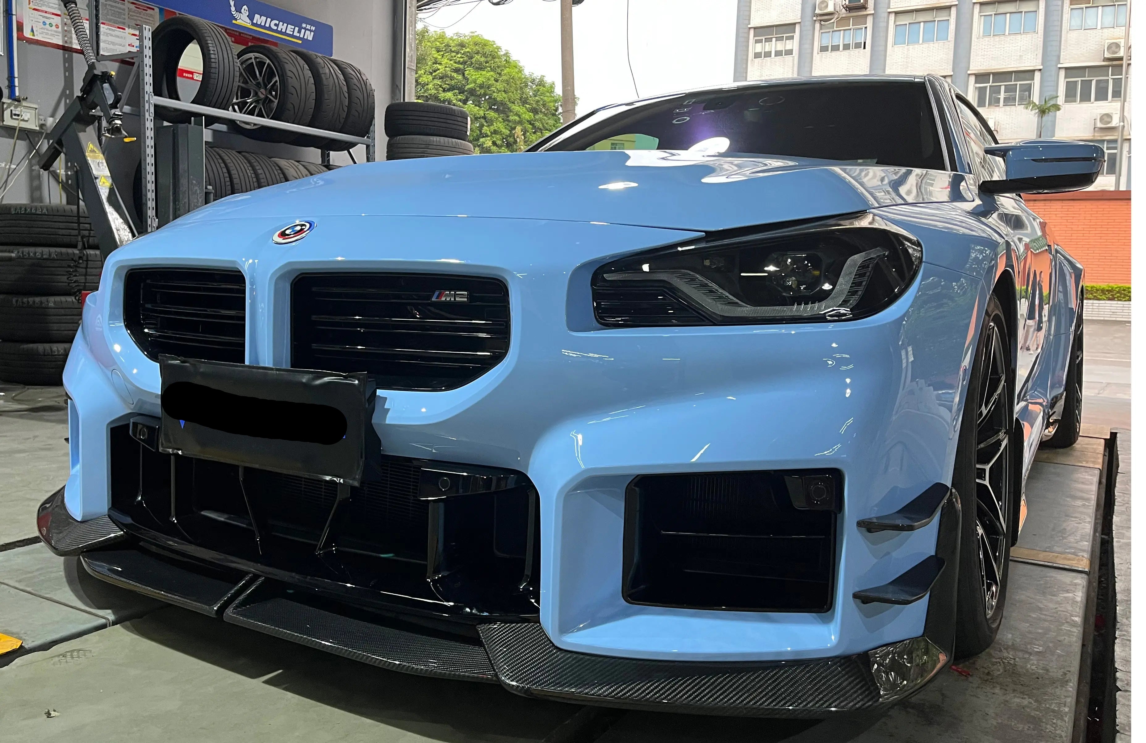 Prepreg Carbon Fiber TK Front Splitter Lip - BMW M2 G87