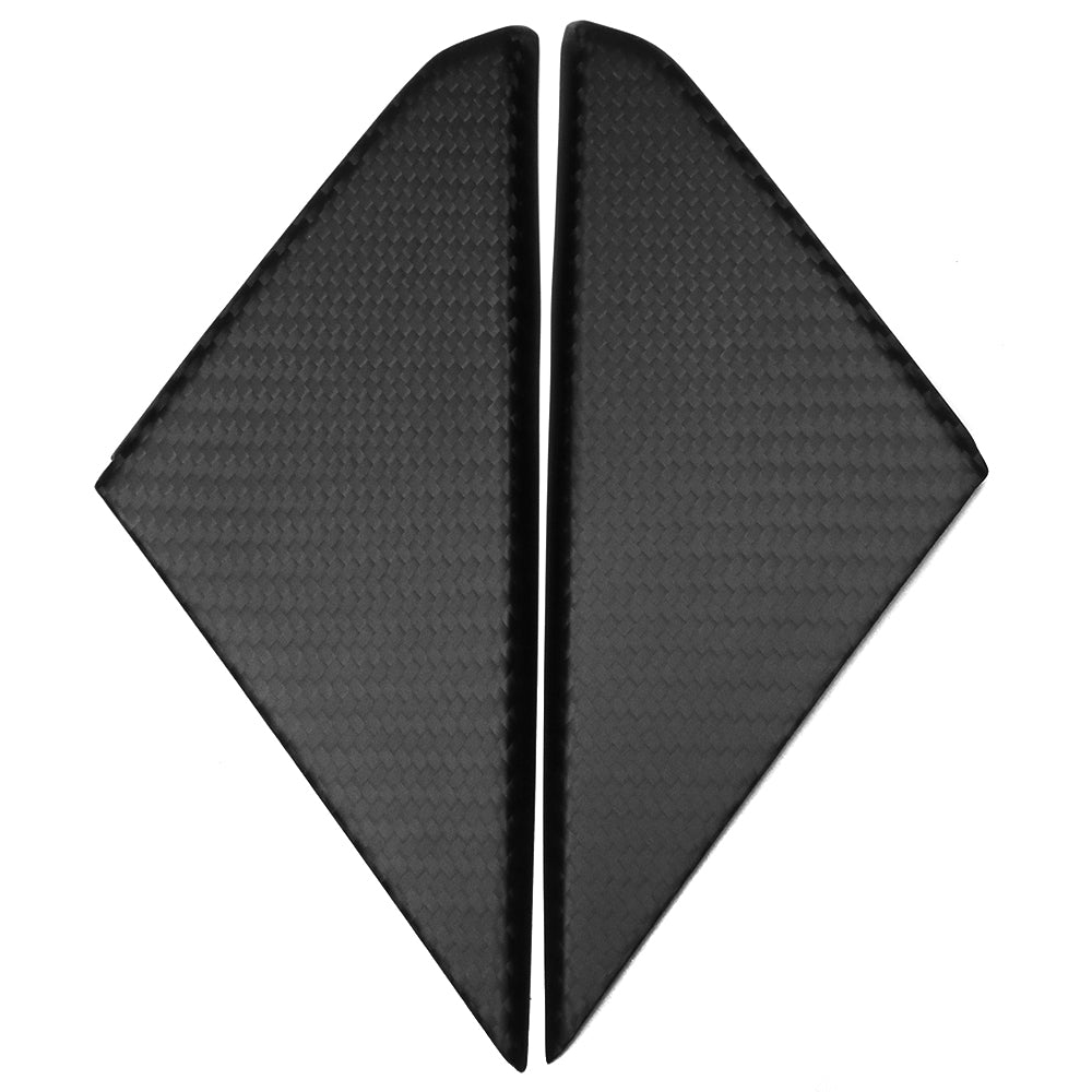 Carbon Fiber Window Triangle Cover Trim - Porsche 992 911 S/T Turbo S Carrera Targa 4S GTS GT3 RS Dakar 2020+