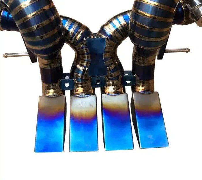 Titanium Exhaust W/ Muffler -Lamborghini Aventador LP700