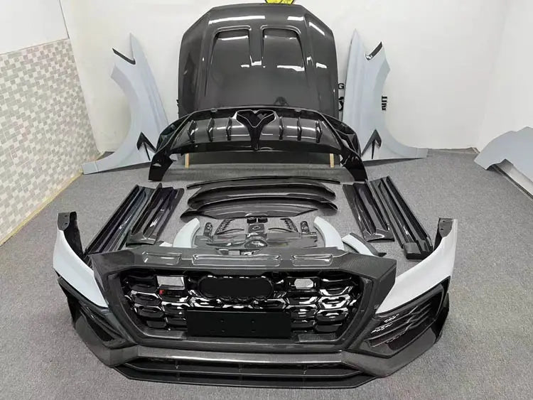 Mansory Style Carbon Fiber Full Complete WideBody  Kit - Audi Q8 / RSQ8