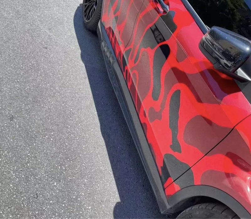 Carbon Fiber Side Skirts - Mercedes-Benz GLA45 X156
