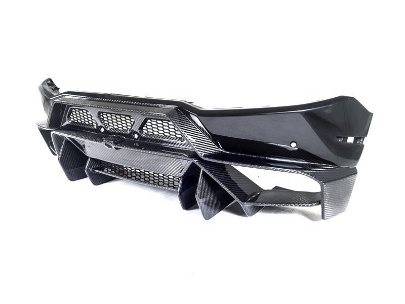 Carbon Fiber VRS Rear Bumper w/ Diffuser -  2014 to 2019 Lamborghini Huracan LP610-4