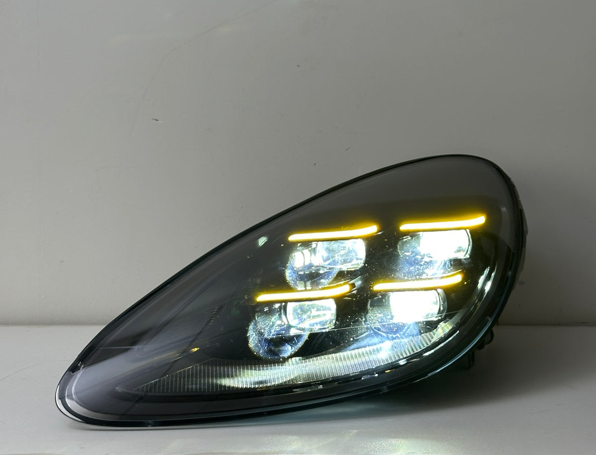 Porsche 958.1 Cayenne Yellow/White Dual-Color DRL HD 2024+ Matrix Style Headlights 2011–2014