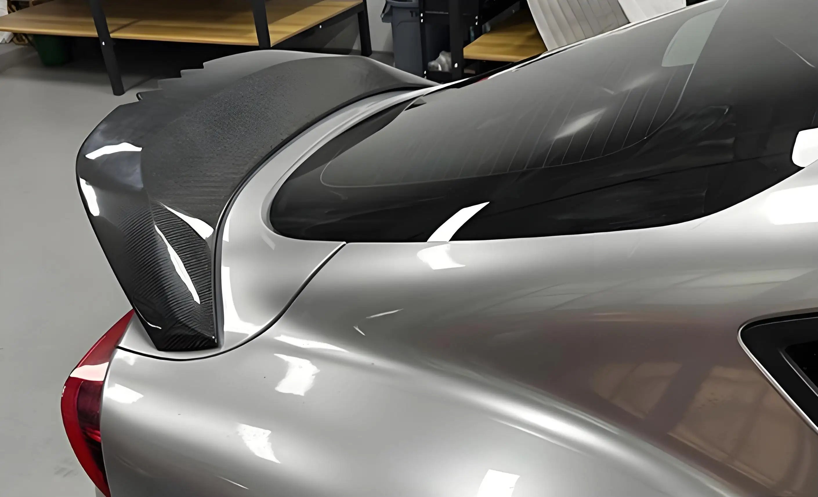 Carbon Fiber Rear Trunk DuckBill Spoiler V2 - Supra A90 A91 MK5