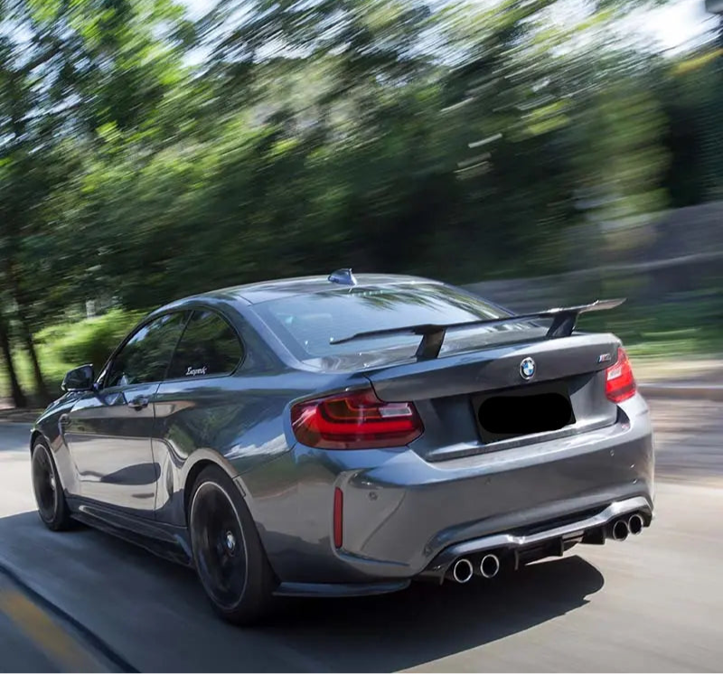 Carbon Fiber PT Style Rear Canard - F87 M2