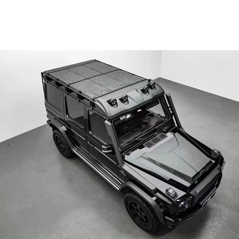 Carbon Fiber Roof Spoiler with Led Light - Mercedes Benz G Wagon W464 W463A 2019+ 4X4 adventure