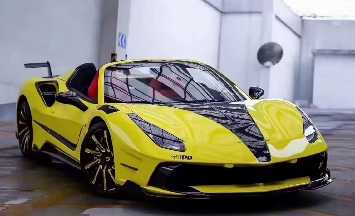 Carbon Fiber M Style Aerodynamic Full Body Kit - Ferrari 488 GTB 2015-2018