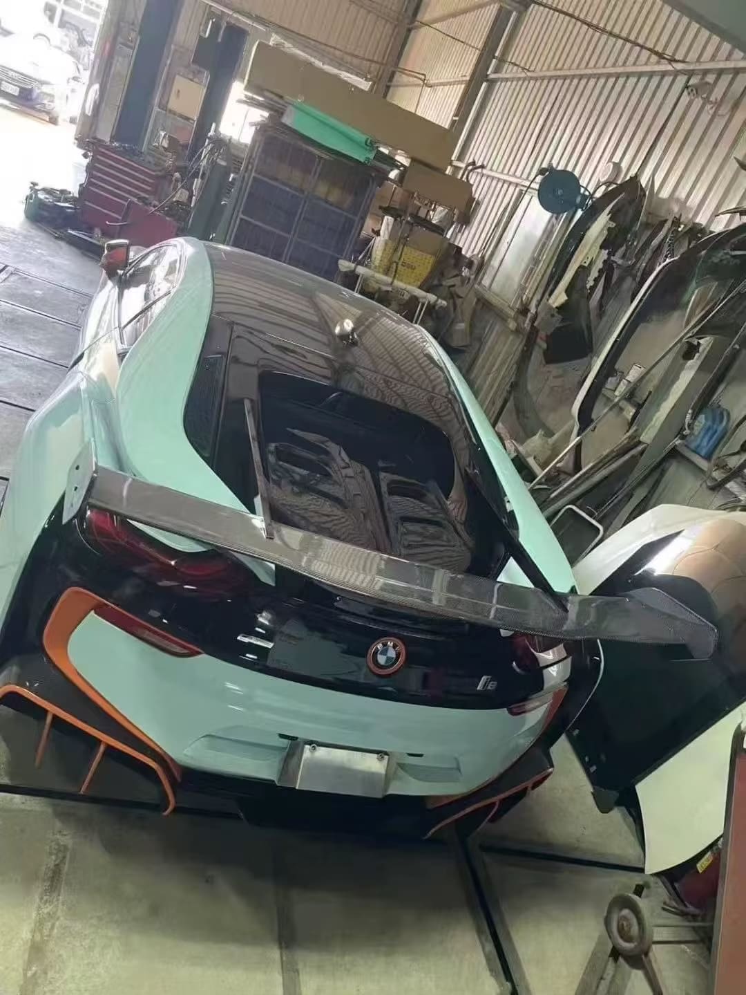 Carbon Fiber Big Upgrade Wing - BMW I8