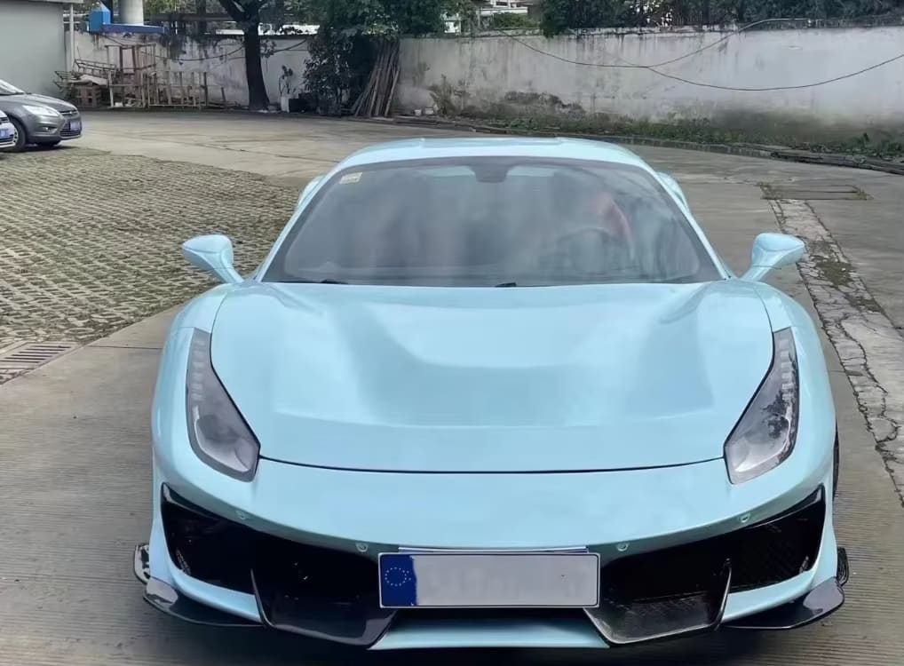 488 Pista Style Carbon Fiber Full Conversion Kit - Ferrari 488