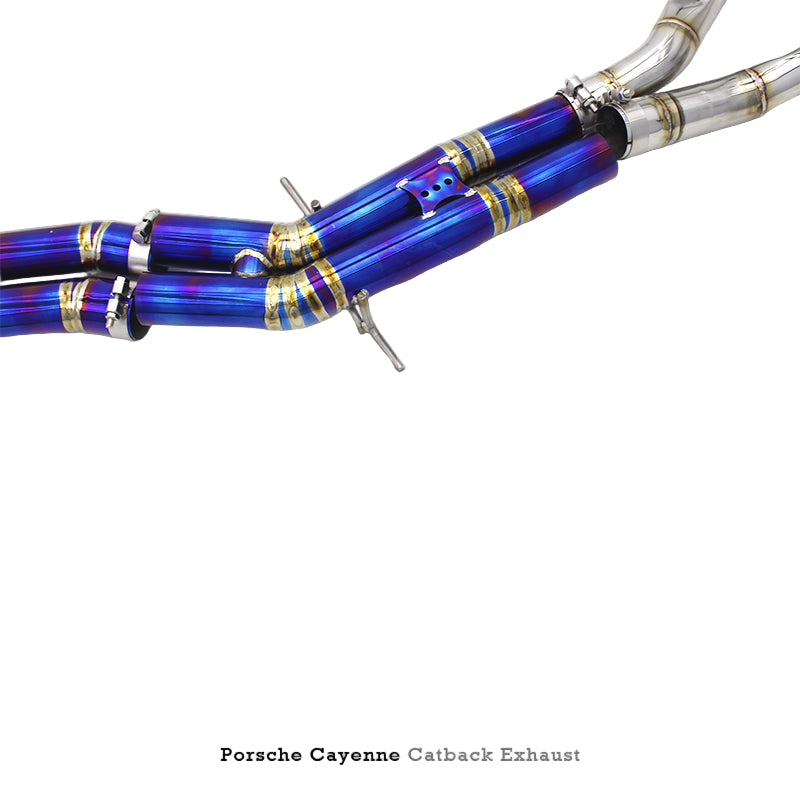 Performance Racing Full Exhaust System - PORSCHE Cayenne 3.0T 2019-2023