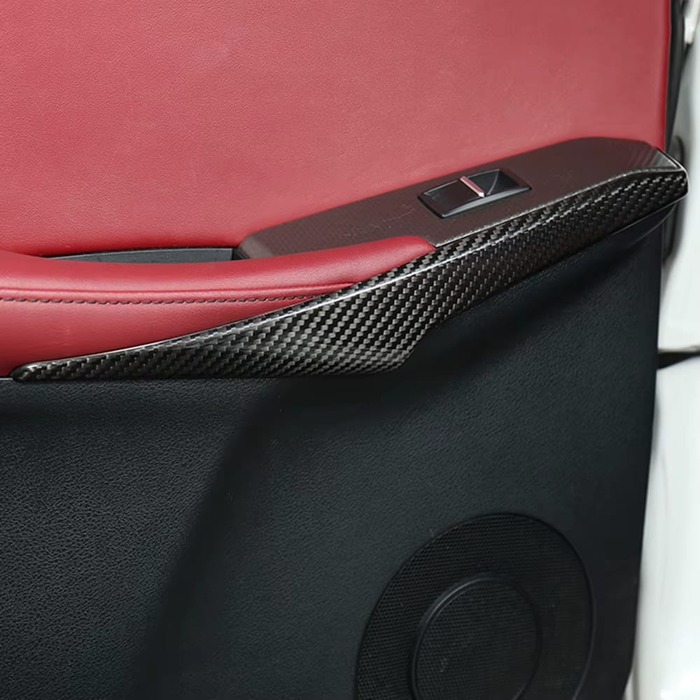 Carbon Fiber Interior Door Panel Trim Set - Lexus IS 300 350 IS250 200t 350F F Sport 2013-2019