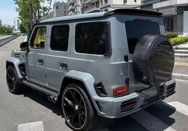 Prepreg Carbon Fiber Spare Tire Ring Cover - Mercedes Benz G W463 W464