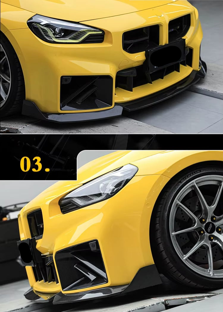 Prepreg Carbon TR Front Splitter Lip - BMW G87 M2