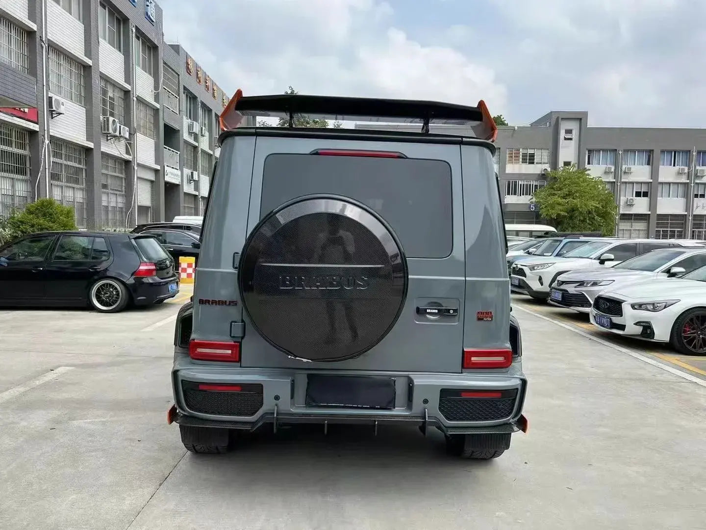 Full B900 Rocket Style Dry Carbon Fiber Body Kit Conversion upgrade - Mercedes-benz G-class G63 W464