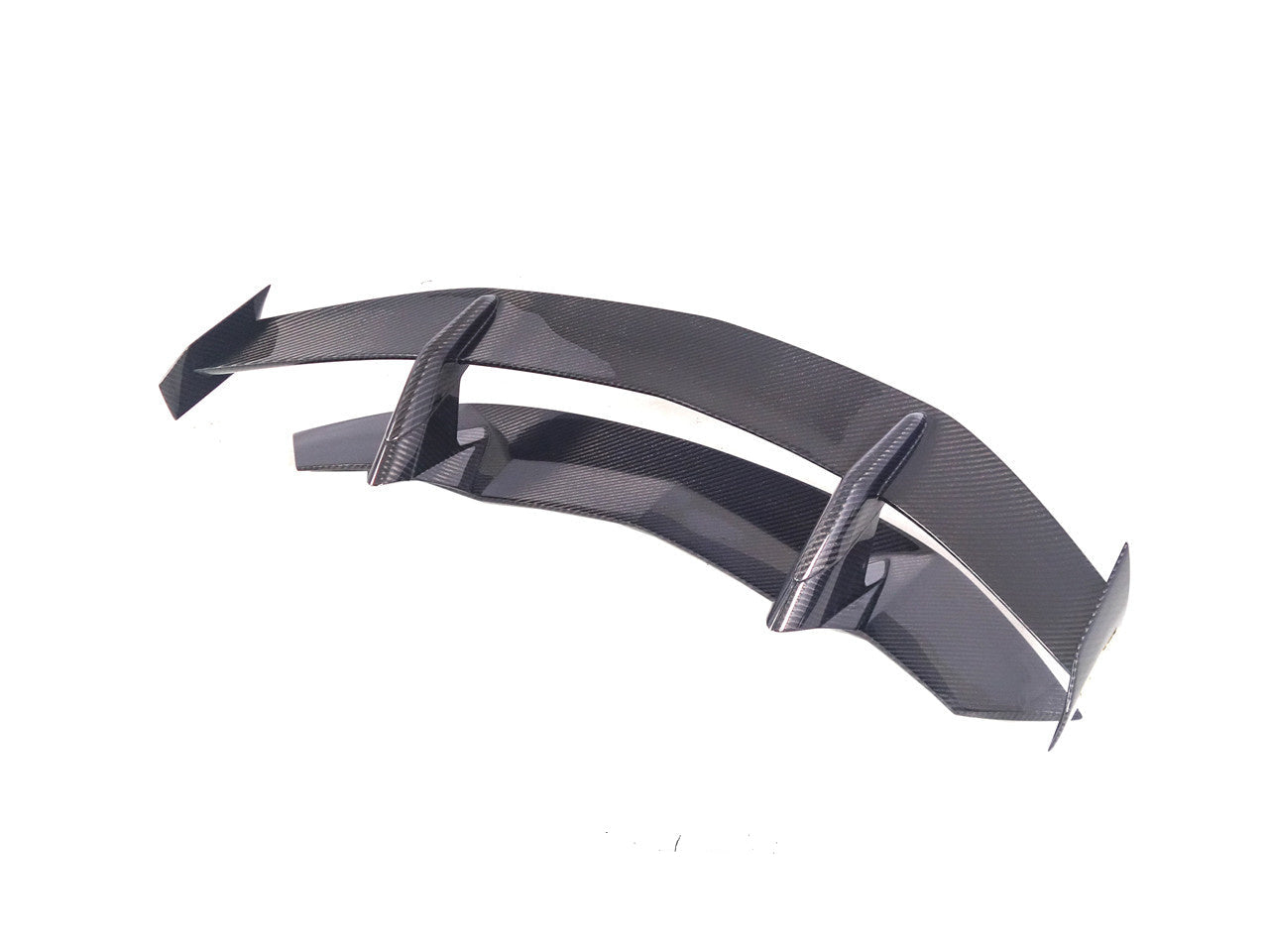 Carbon Fiber SVY Style Rear Wing with Engine Hood - 2011-2021 Aventador LP700 LP740 LP750 Coupe