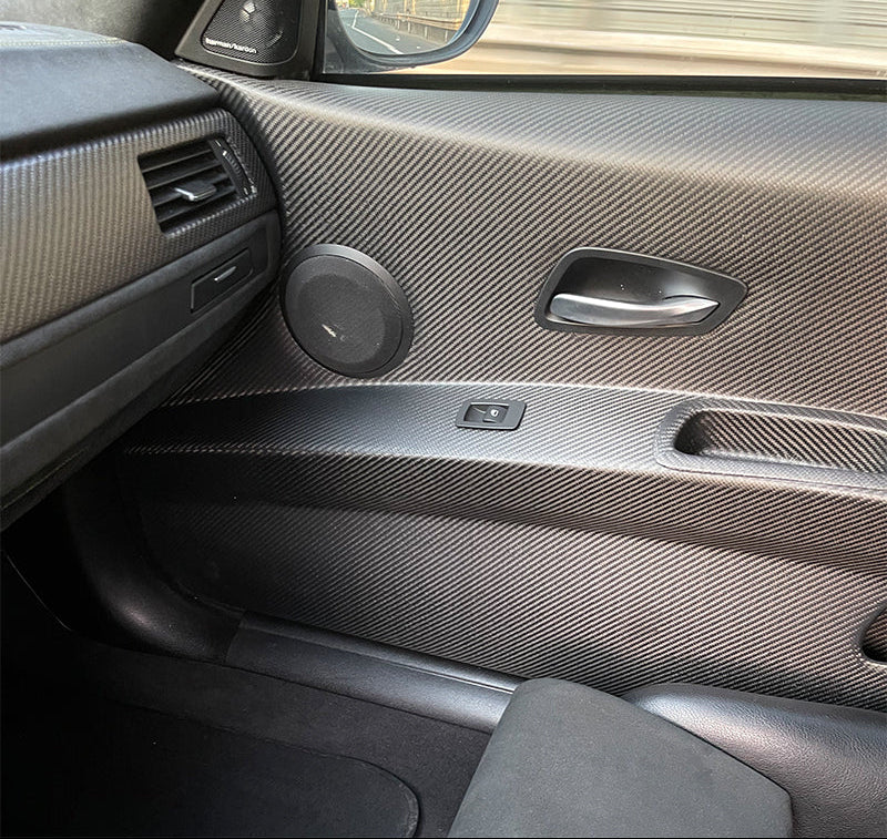 OEM-Style Carbon Fiber Door Inner Panel Upgrade - 2007-2013 BMW 3 Series 328i/335i Coupe/Convertible E92/E93 M3