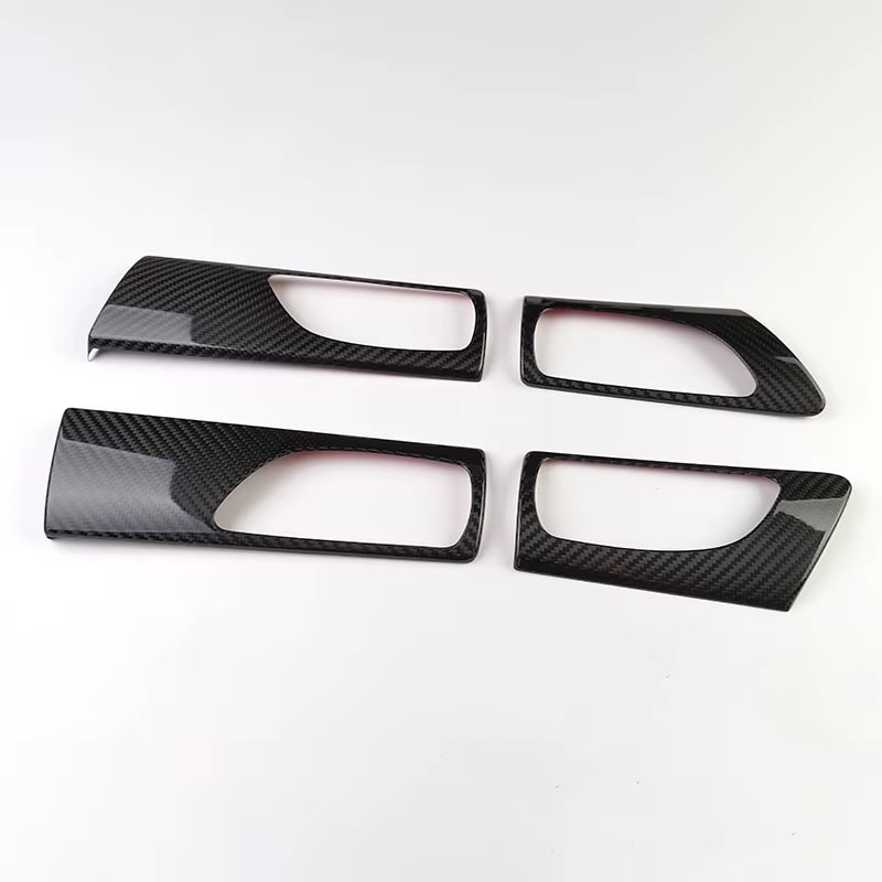 Carbon Fiber Car Interior Door Handle Panel Trim - Lexus IS IS250 IS300h IS350 F Sport 2014-2018