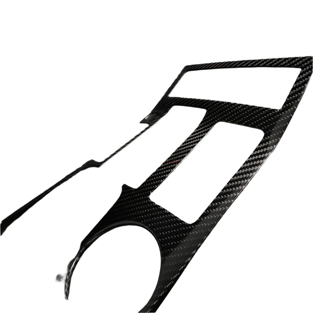 Carbon Fiber Center Console Panel Trim - Lexus RC200 200t 300 350 RC F SPORT 2015 - 2019
