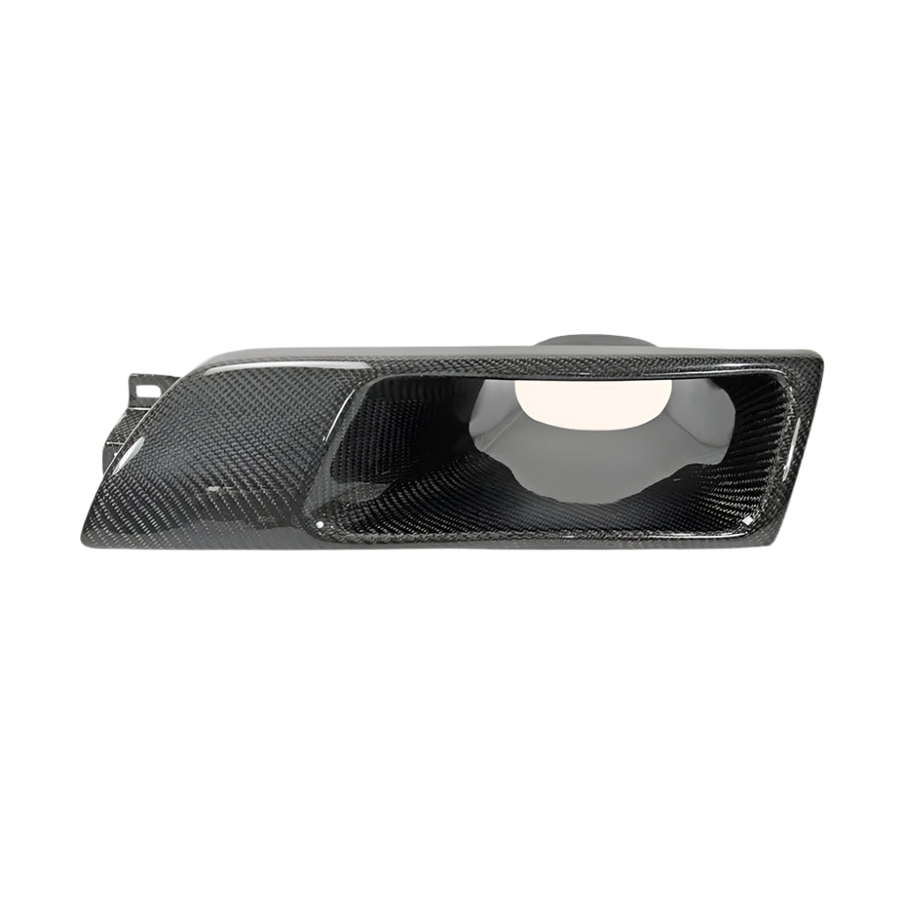 Carbon Vented Headlight Cover Left Side - Nissan Skyline R32 GTR GTS