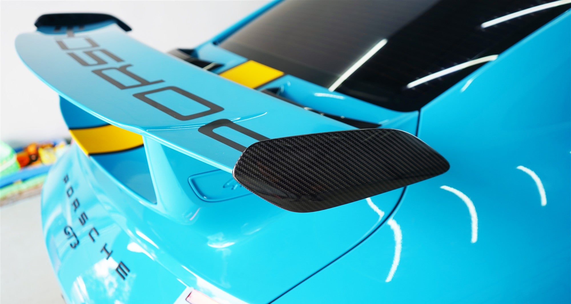 Prepreg Carbon Fiber Wing End Plates Winglet - Porsche 911 GT3 (2018-2019)