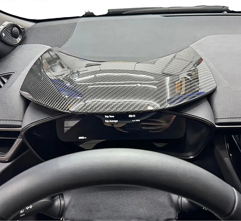 Carbon Fiber Interior Trim Upper Dashboard Meter Cover - Toyota GR Corolla