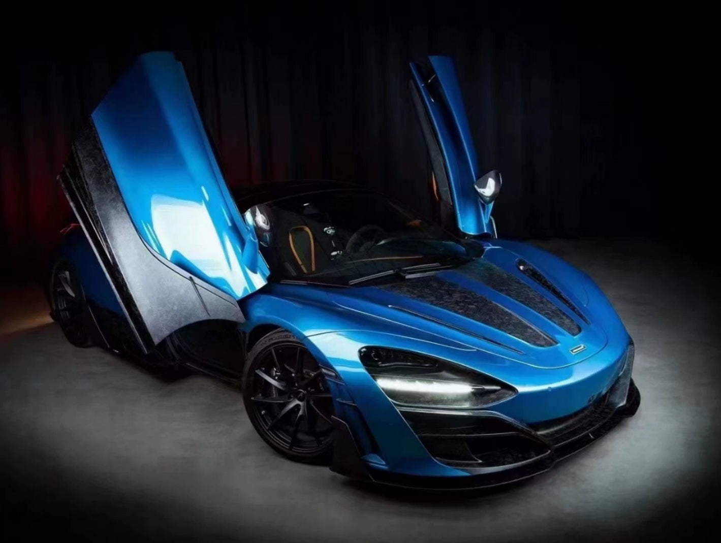 Prepreg Carbon Fiber AP R Front hood Bonnet - McLaren 720S