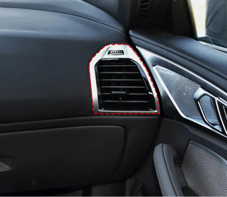 Carbon Fiber Center Console Air Conditioner Side Outlet - BMW 8 Series G14 G15 G16