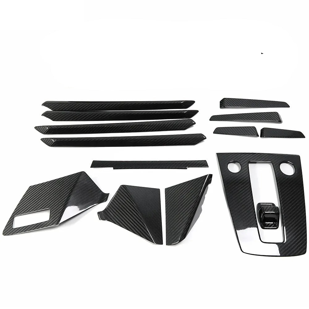 Pre-Preg Carbon Fiber Interior Trims Complete Set (14pc) - Audi A3/S3/RS3 8Y