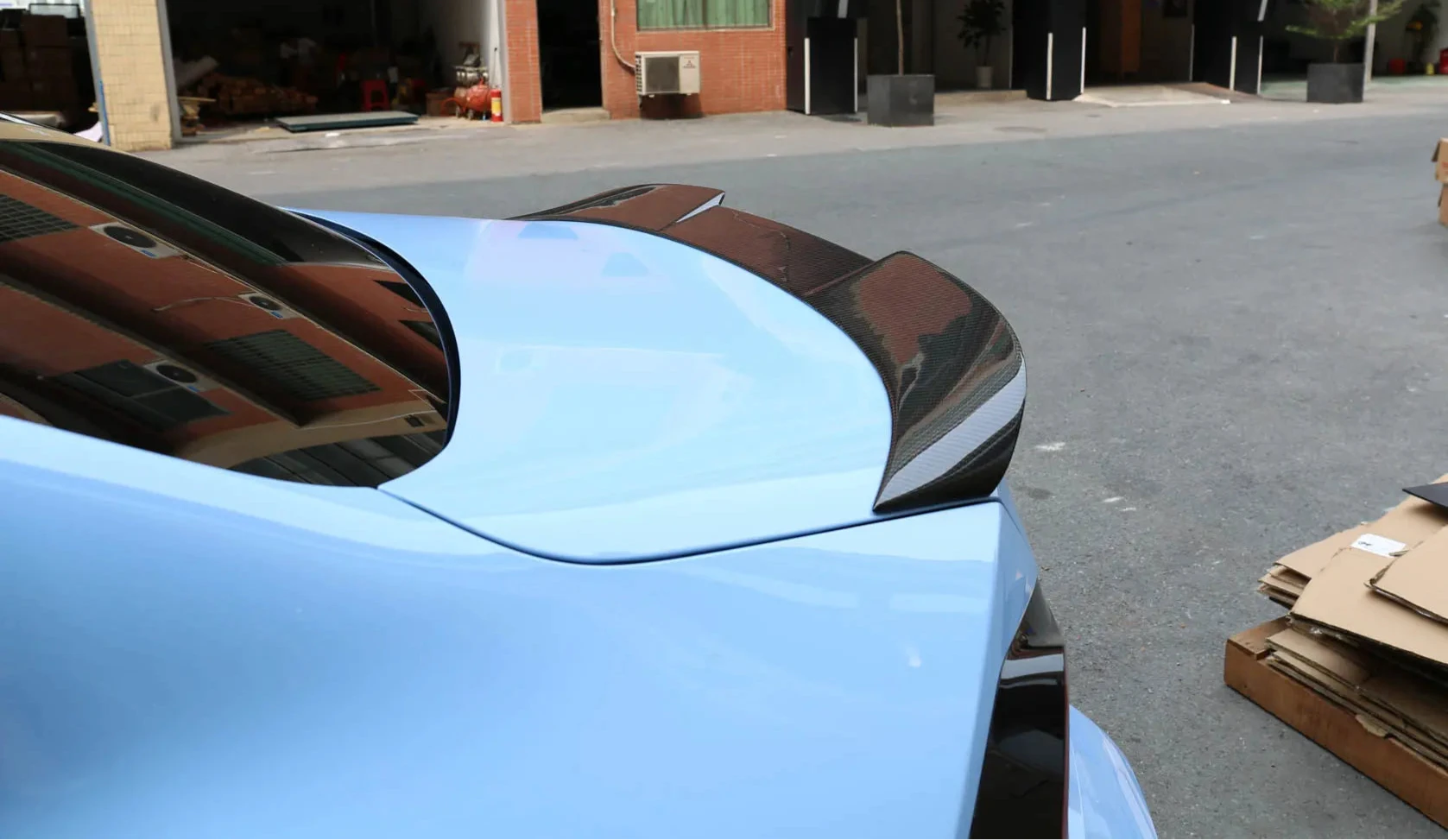 OD Style Dry Carbon Fiber Rear Spoiler V1 - BMW G87 M2