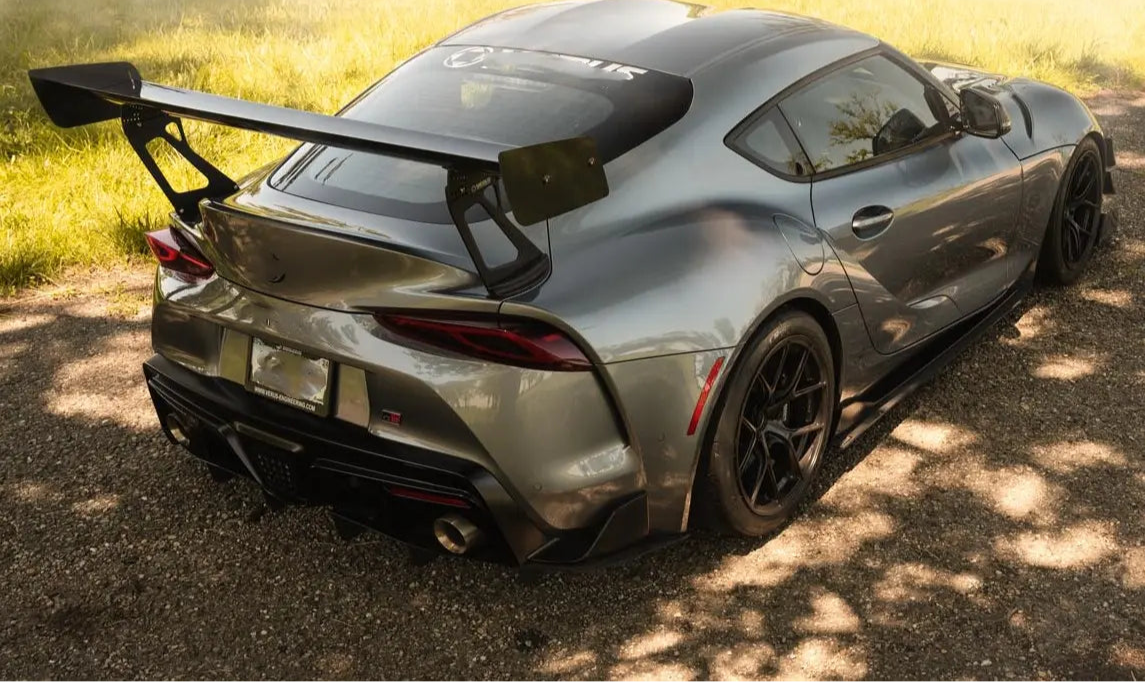 High Rise GT V Style Carbon Fiber Wing - Toyota GR Supra A90 A91 MK5