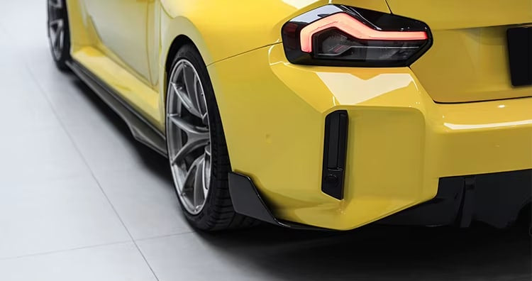 Carbon Fiber TR Rear Splitters Apron Winglet - BMW M2 G87 2023-2025