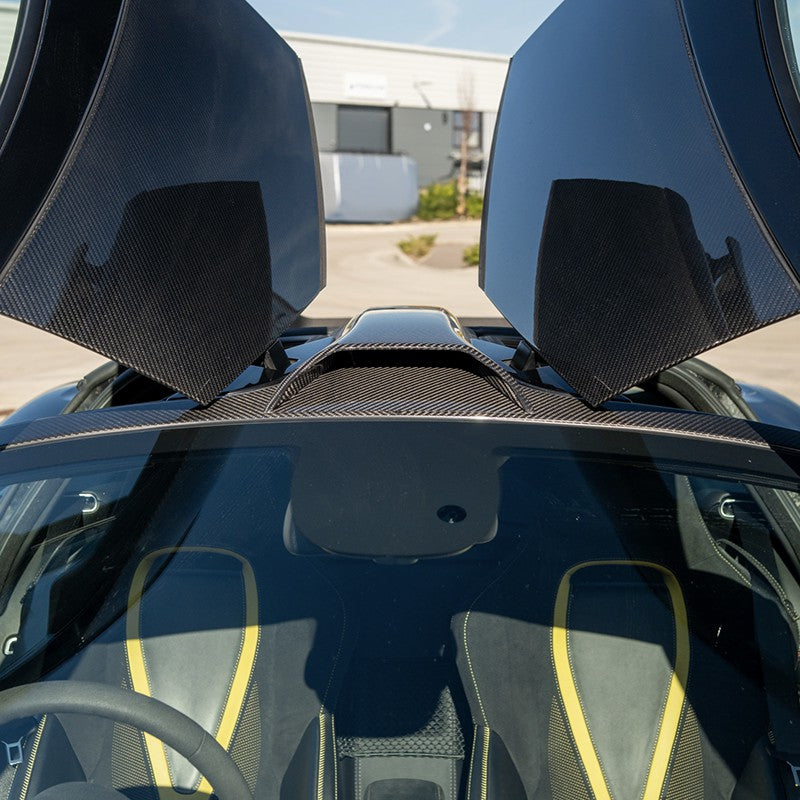 Dry Carbon Fiber Roof Air Scoop Vent Cover - McLaren 720s/750s/765LT Coupe