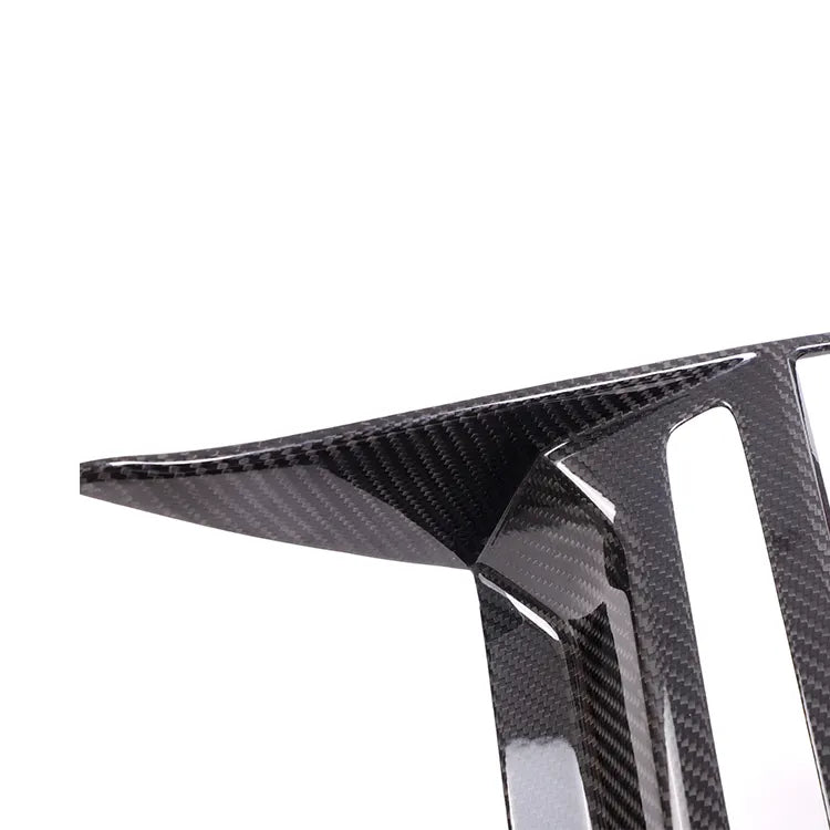 Carbon Fiber Interior Center Console CD Button Panel Frame Trim Cover - BMW 8 Series G14 G15 G16 2019-2023