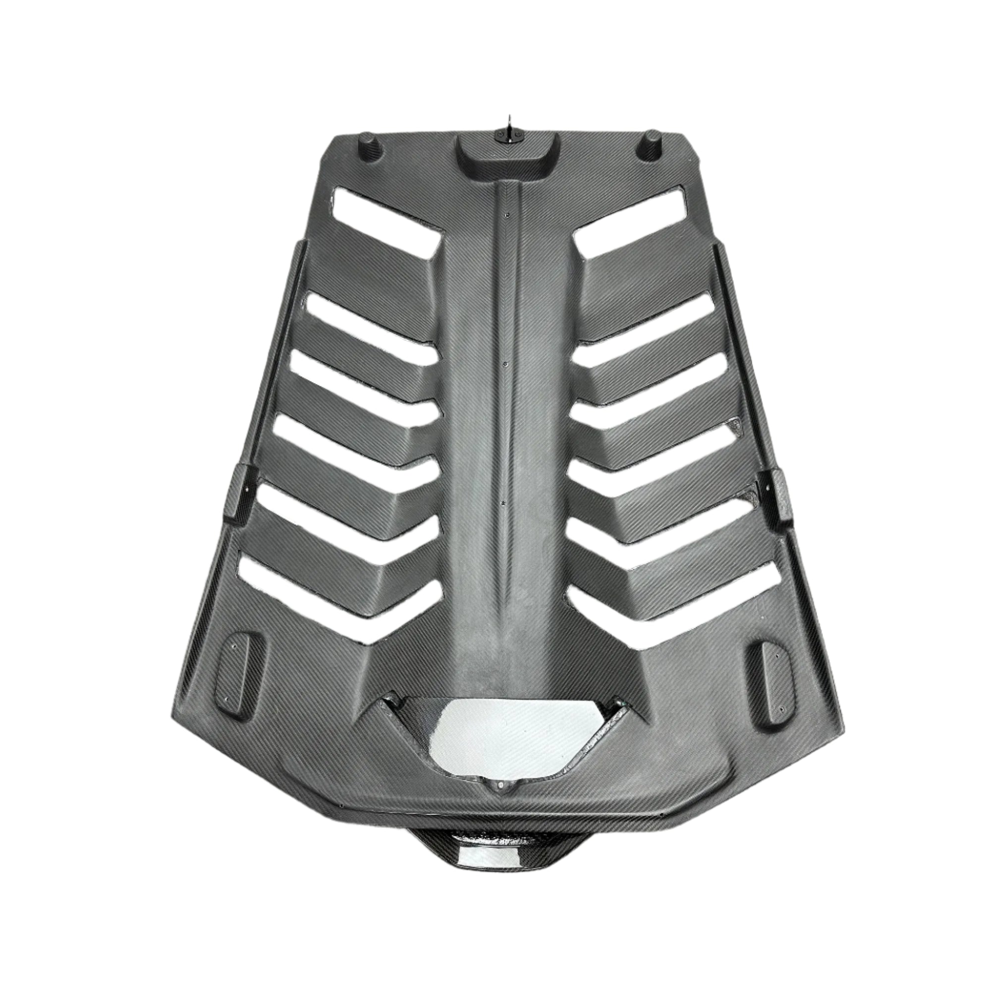 Carbon Fiber STO Style Rear Engine Hood Bonnet Cover Replacement - Lamborghini Huracan LP580/LP610/EVO